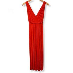 ❤️ TART Red Cotton Summer Maxi Dress | Size XS